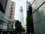 London  Tate Modern  das Bankenviertel mit der The Shard takes shape (die Scherbe das höchste Hochhaus in London) (GB).